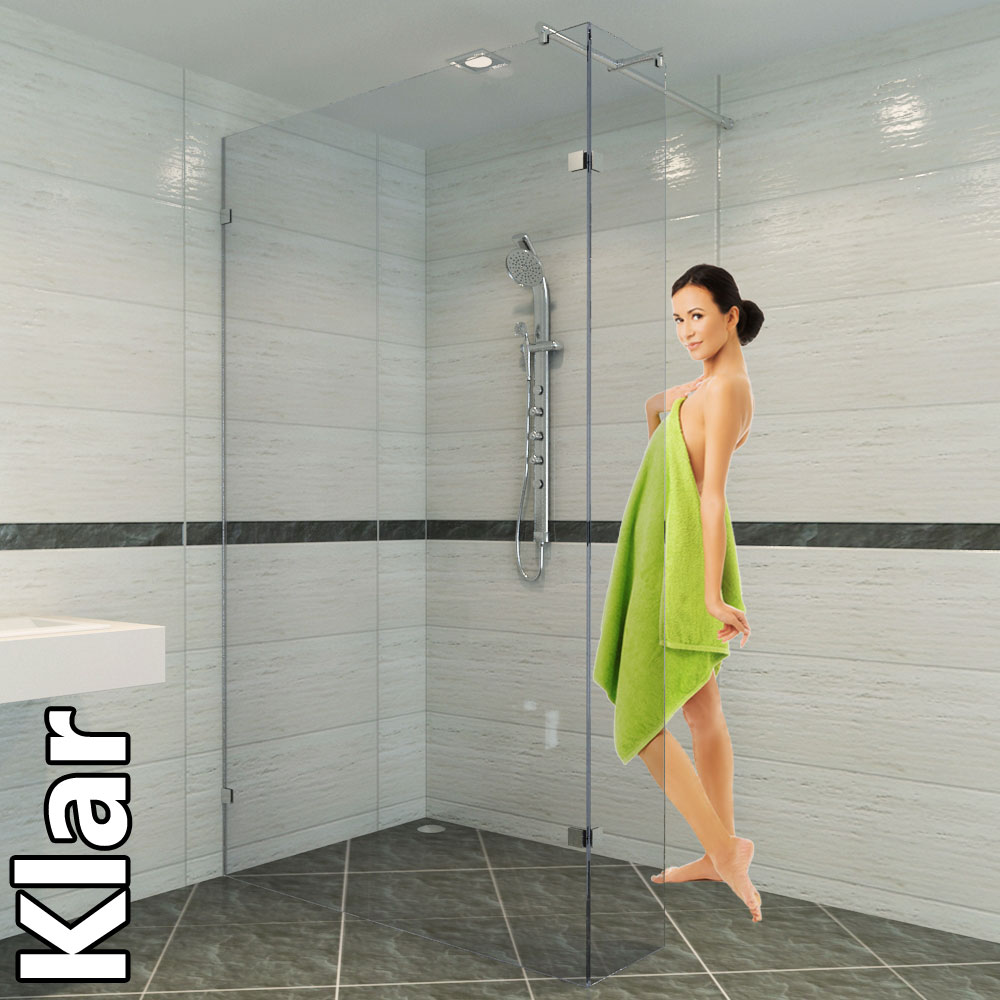 Walk in dusche - Schick und praktisch